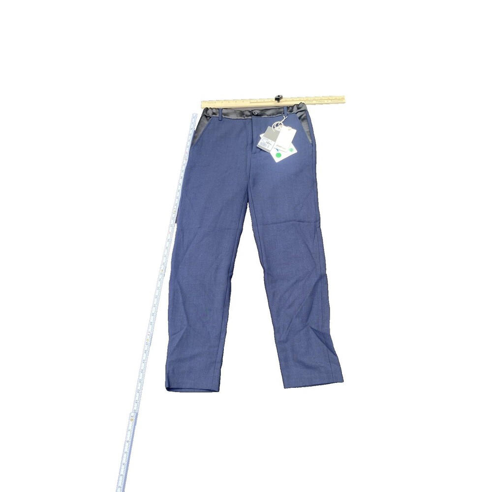 True Tradition Trendy Blue Pants Size 38 NWT